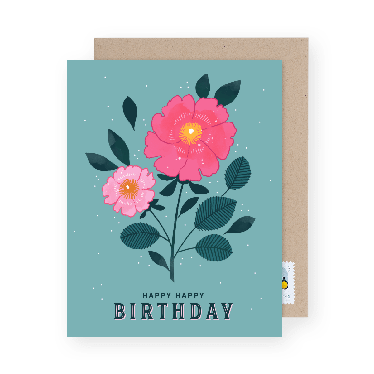 Floral Cluster Birthday