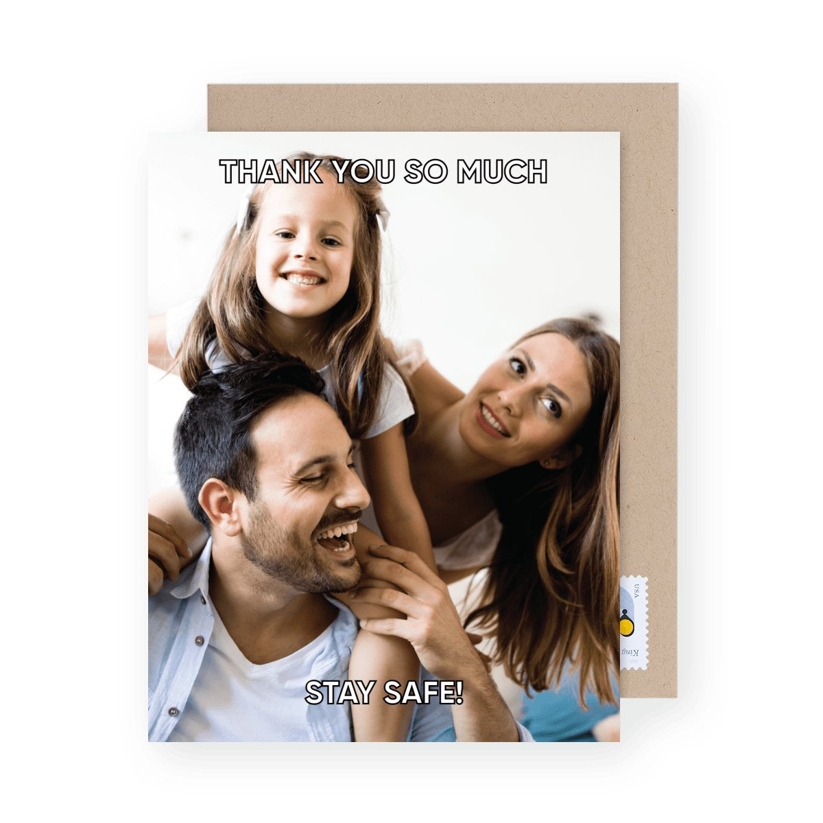 Photo & Text Vertical Stay Safe