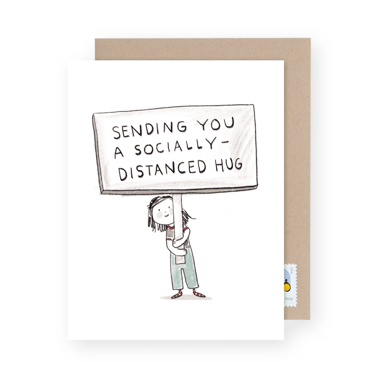 Socially Distanced Hug