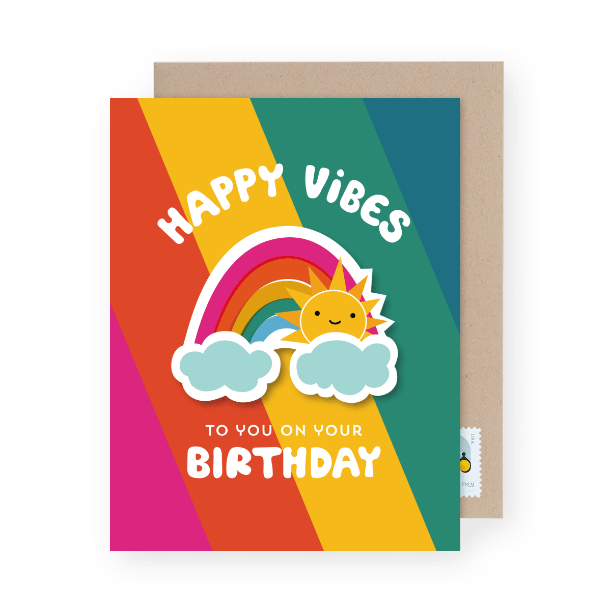 Good Vibes Rainbow Birthday