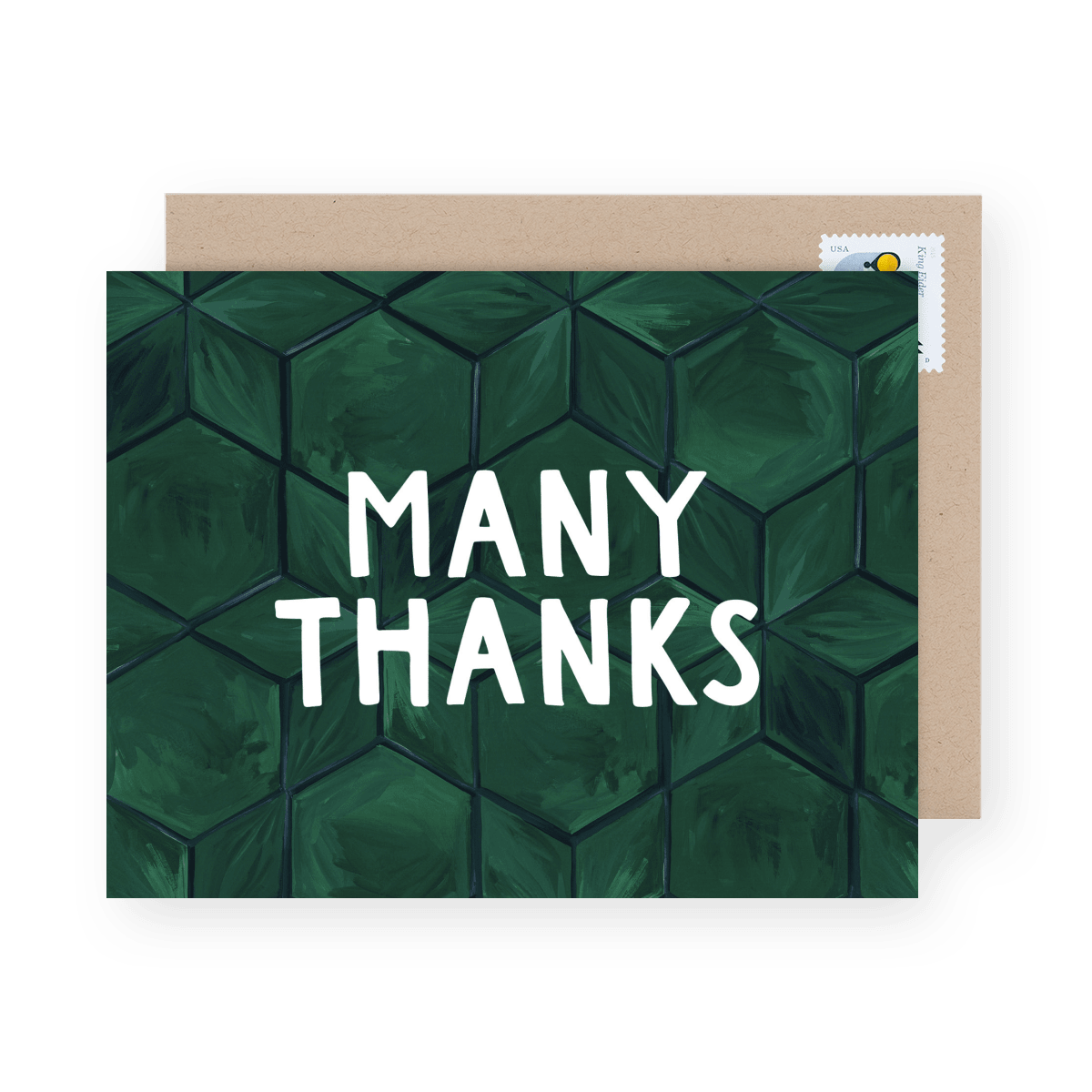 Thank You Green Tile