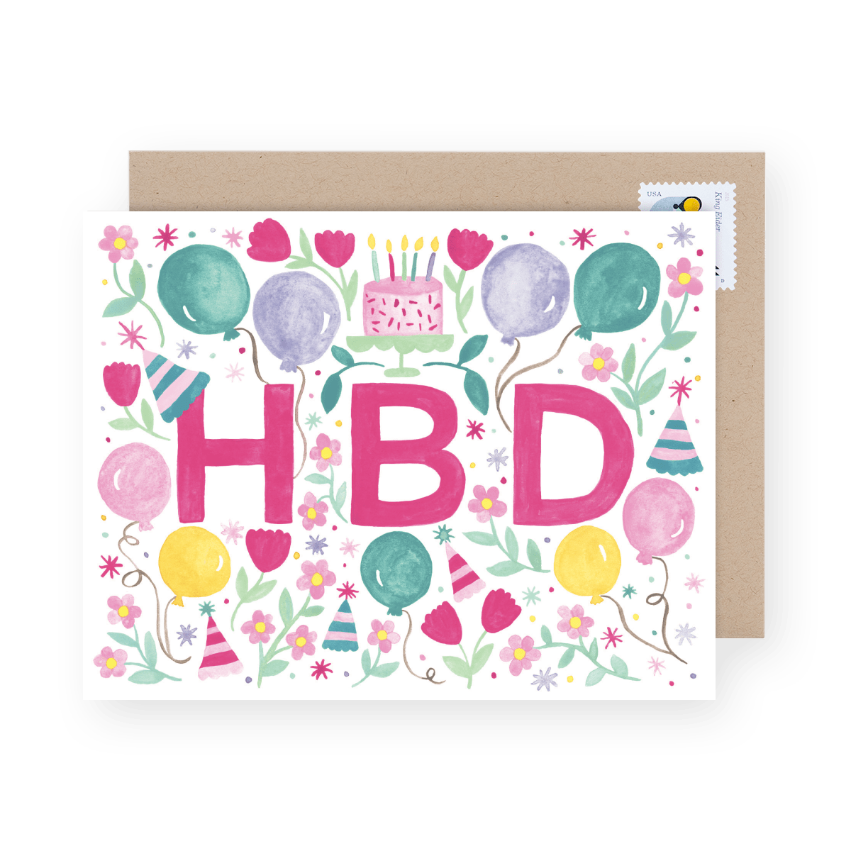 HBD Party Card
