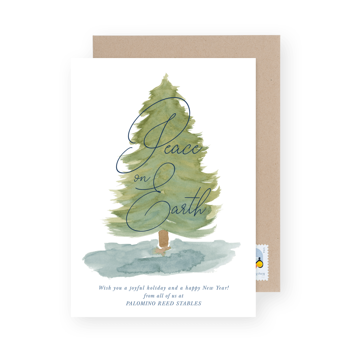 Peaceful Winter Tree