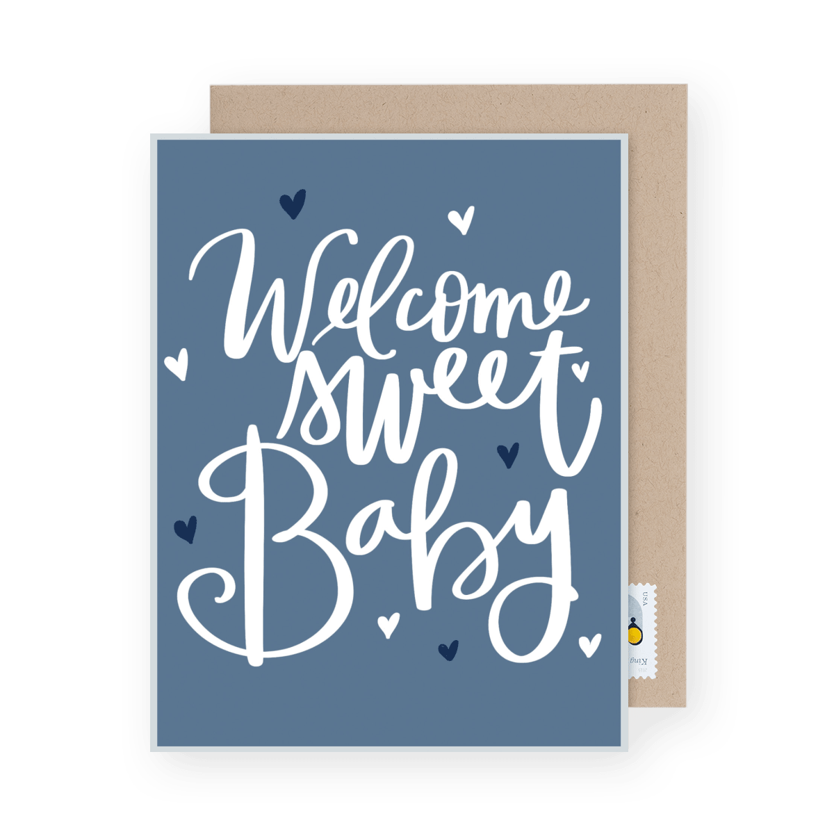 Welcome Sweet Baby Blue