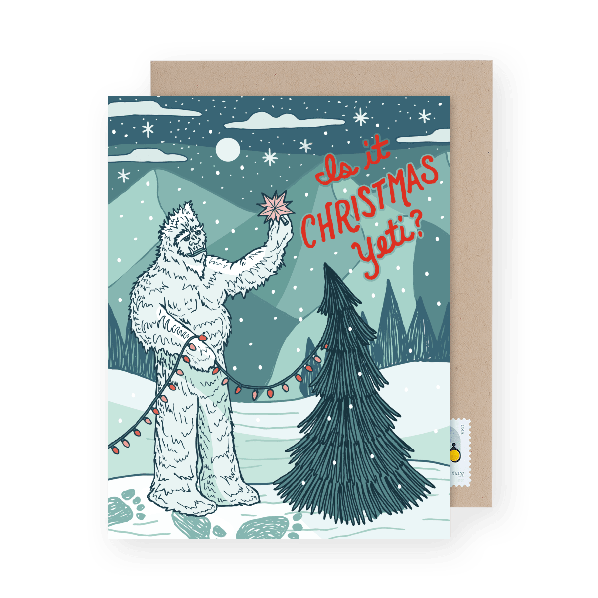 Christmas Yeti