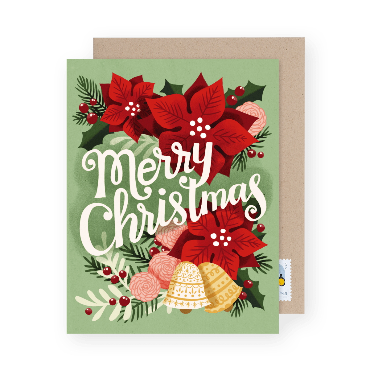 Merry Christmas Poinsettia