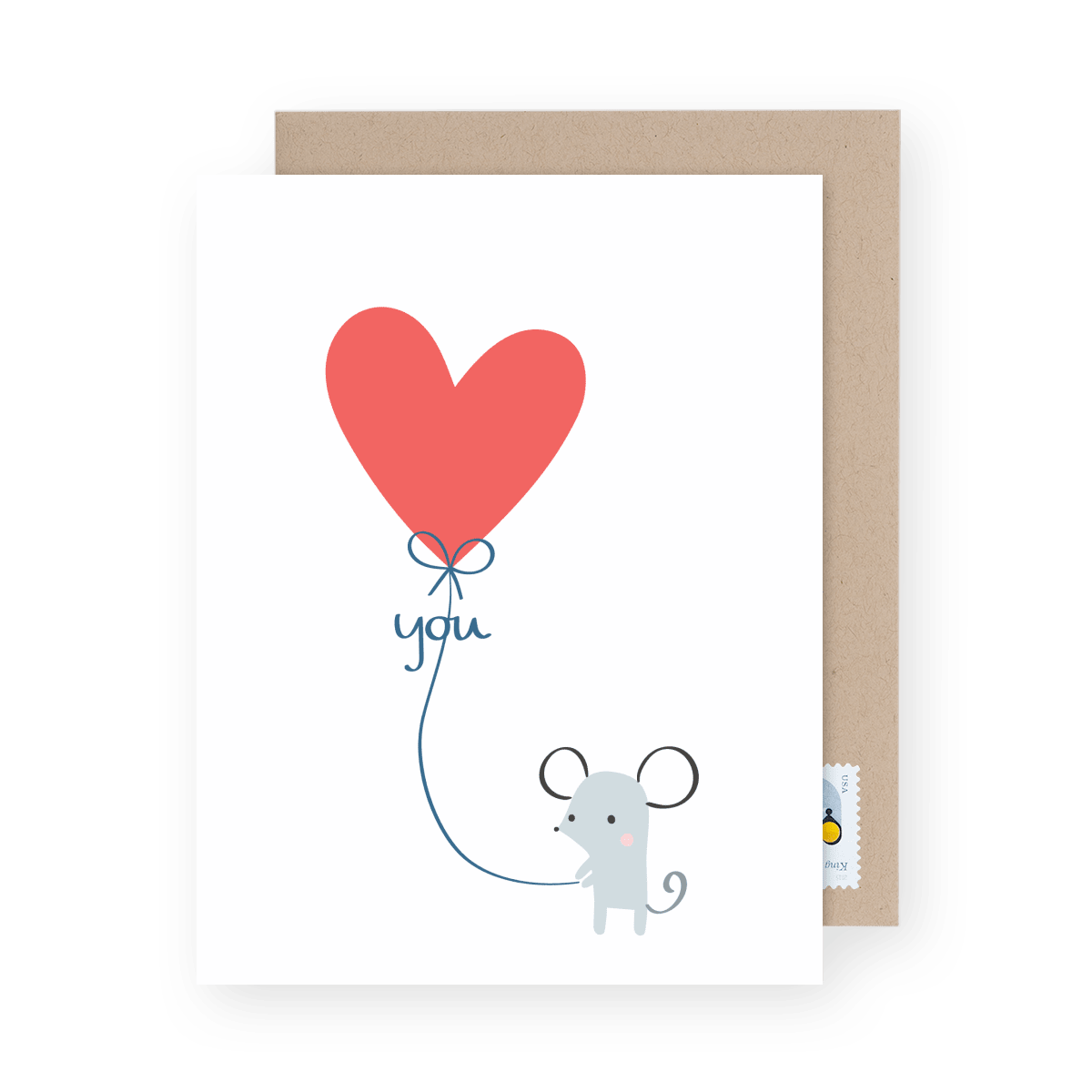 Mouse Love Balloon