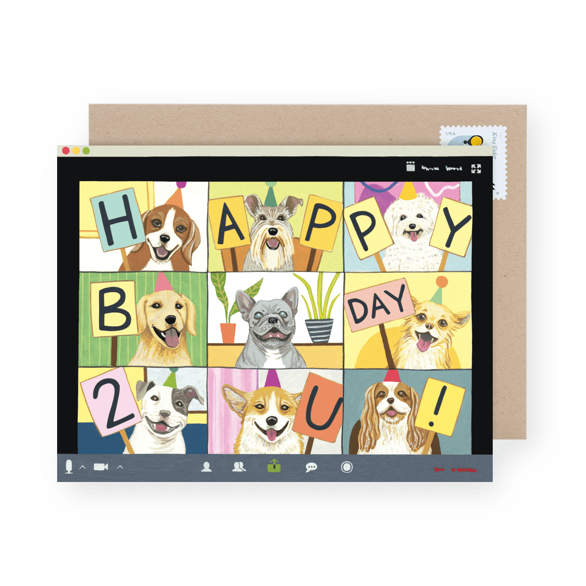 Dog Birthday Zoom