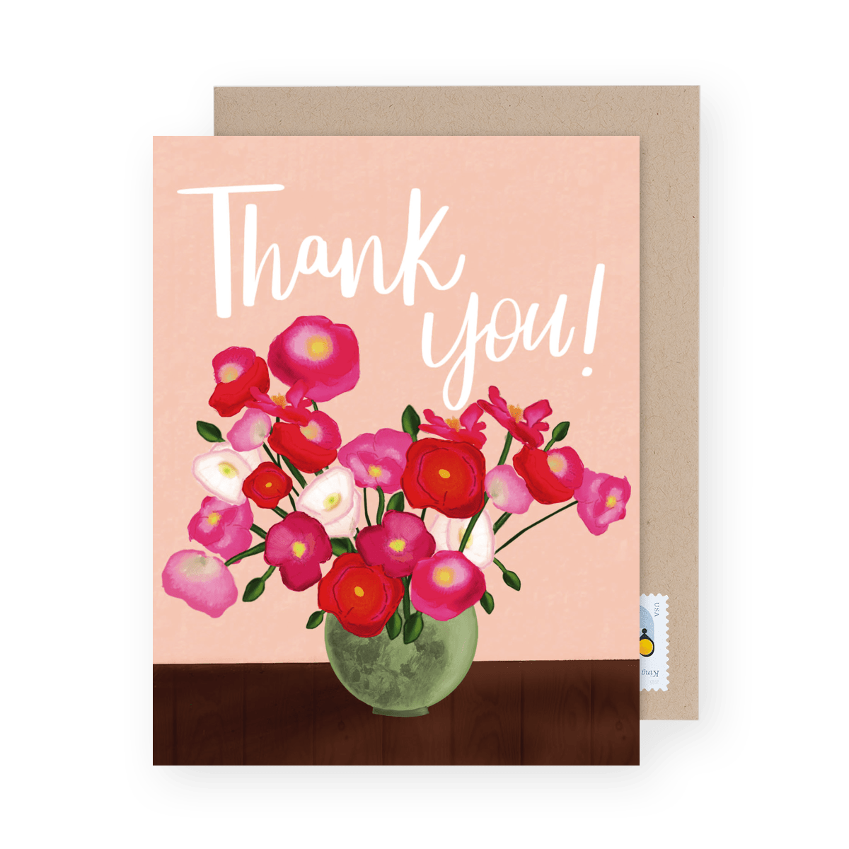 Floral Vase Thanks