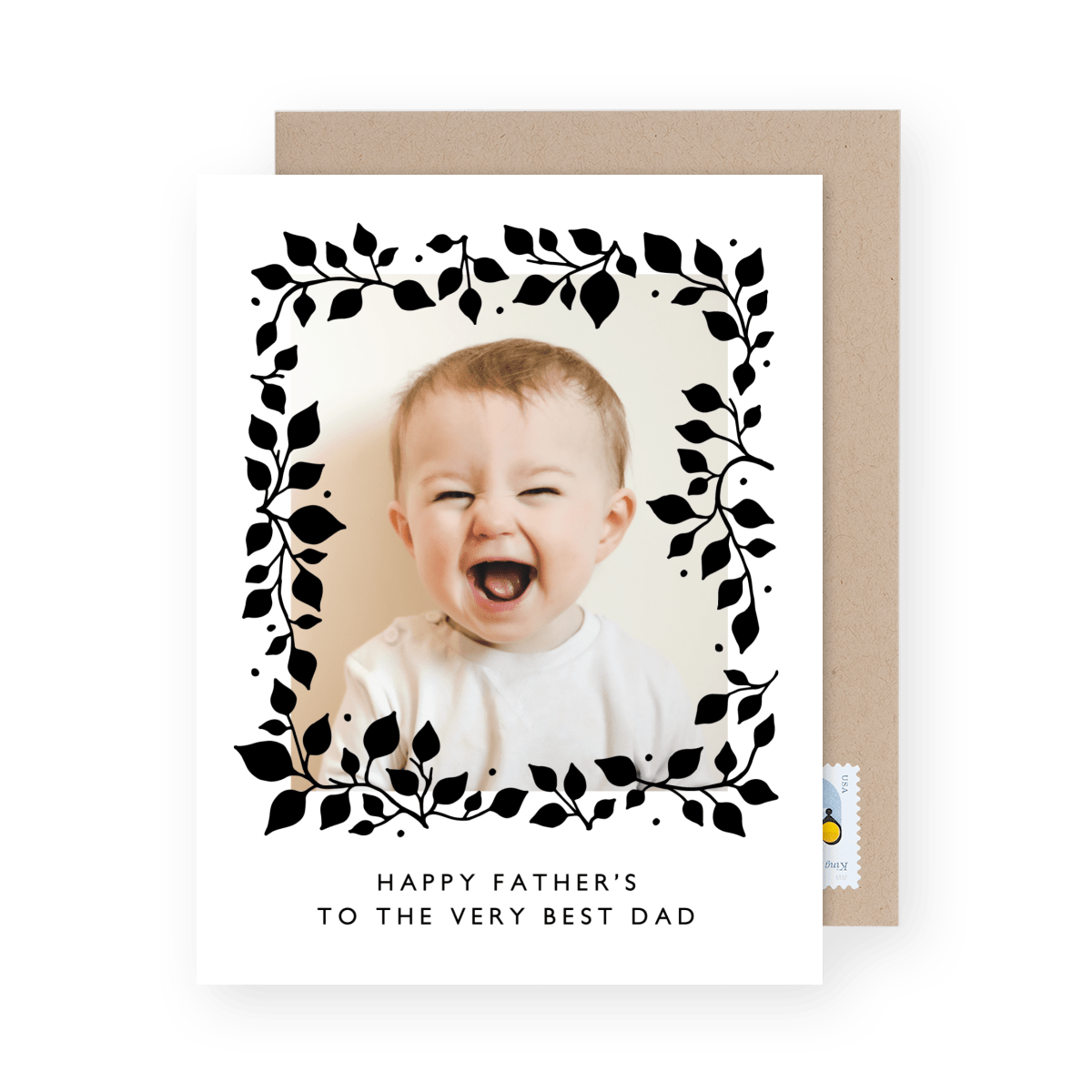 Dad Birthday Leaf Frame