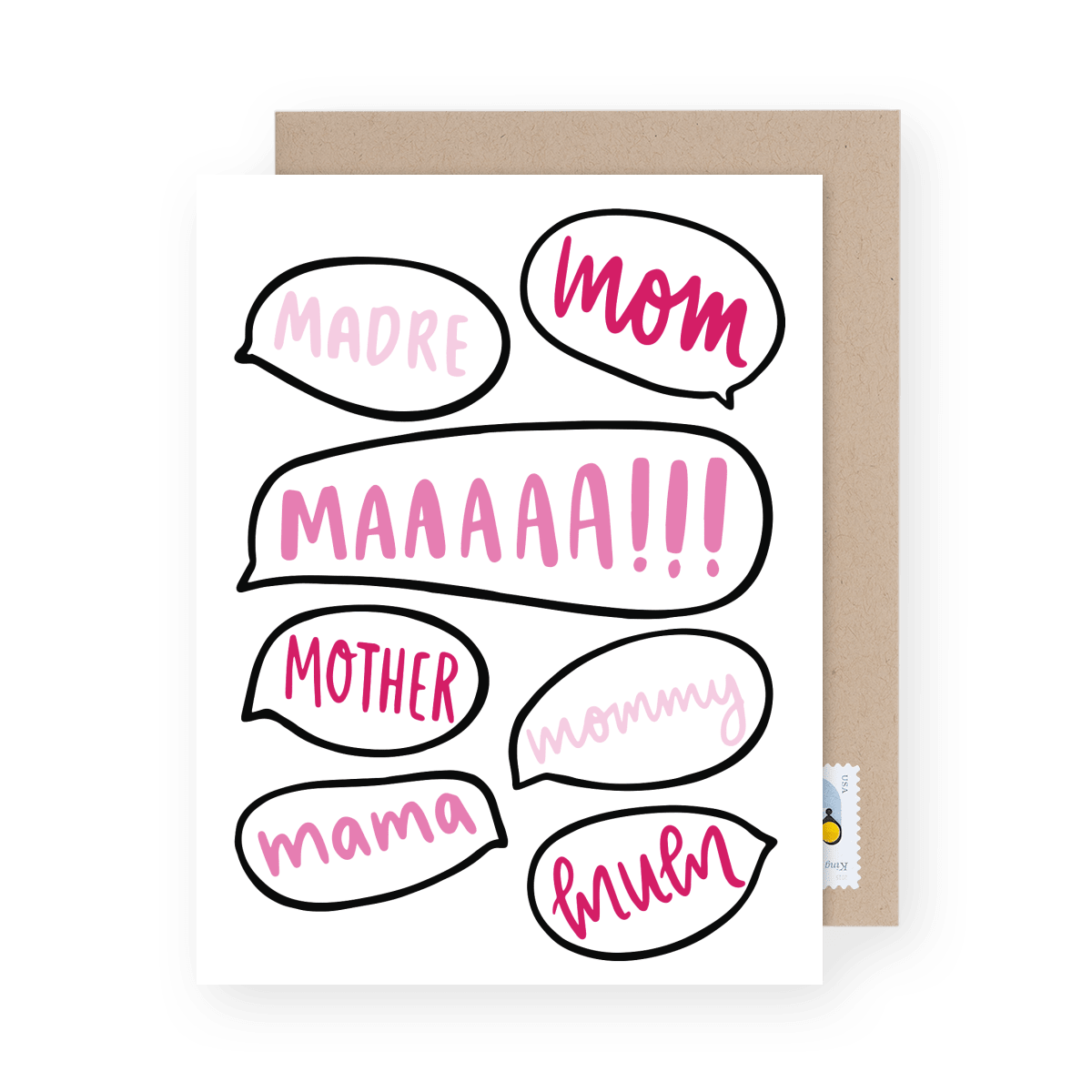 Mom Word Bubble