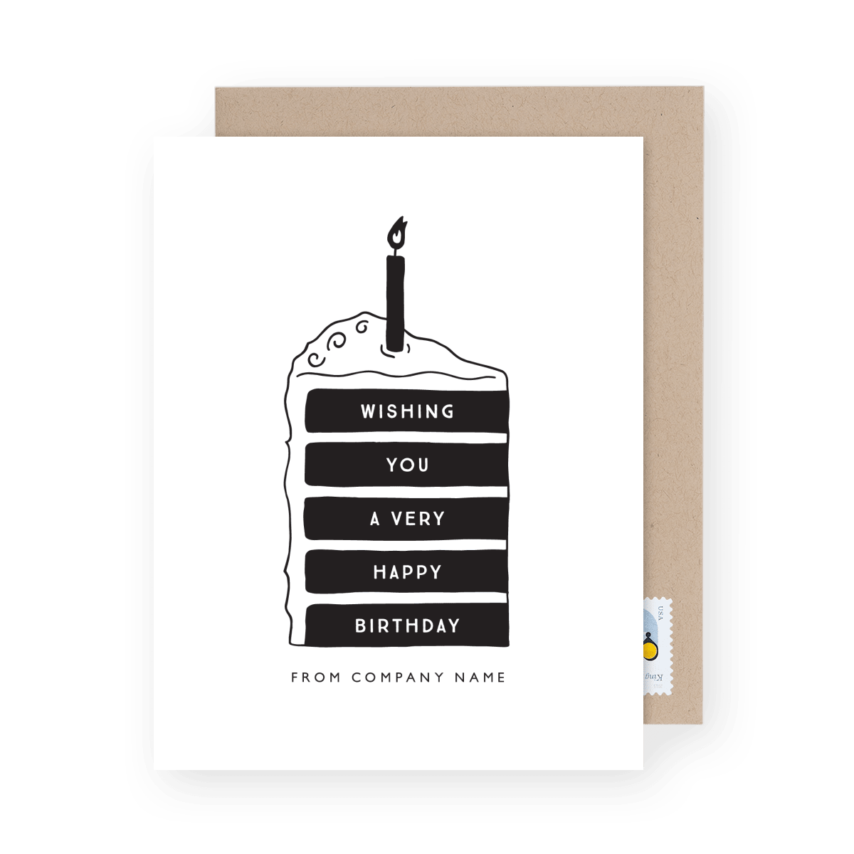 Company Cake Slice 