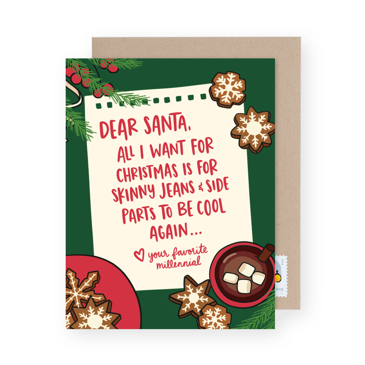 Millennial Dear Santa