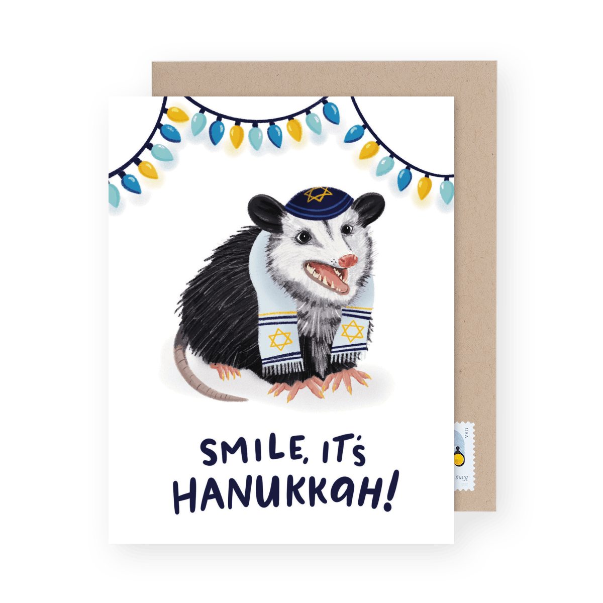 Hanukkah Opossum 