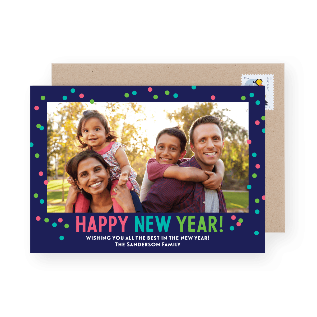 Happy New Year Confetti