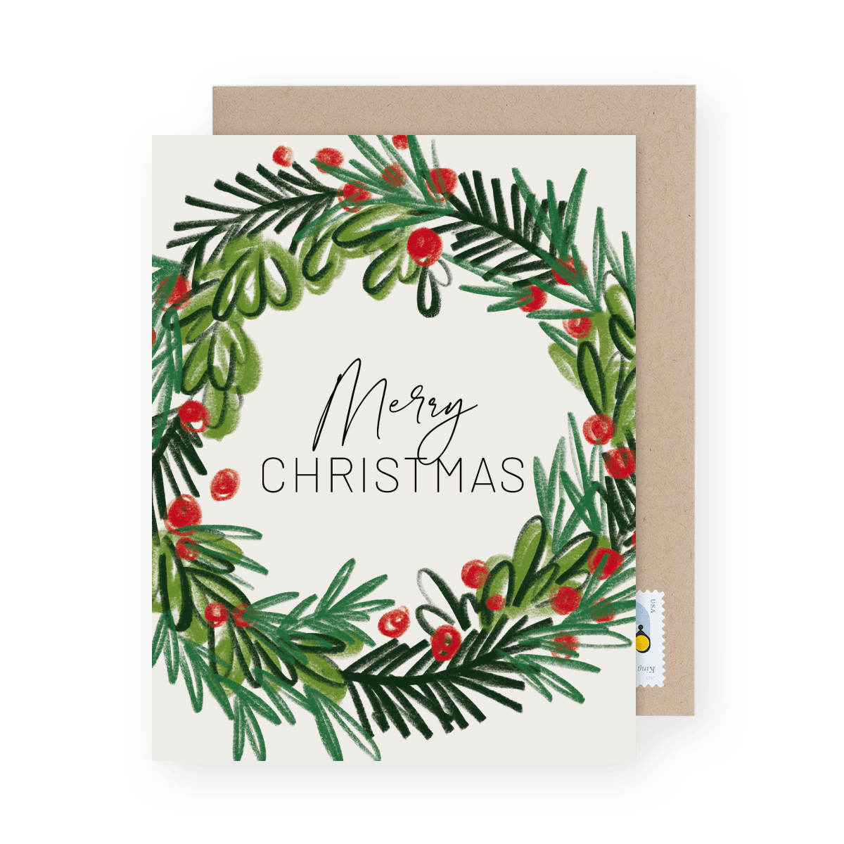 Merry Christmas Wreath