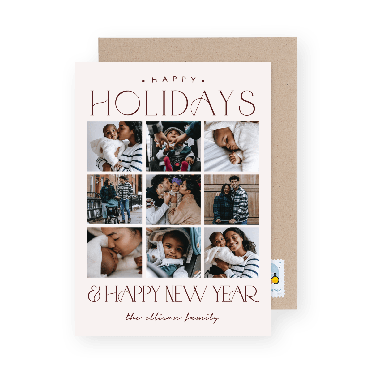 Holiday And New Year Grid