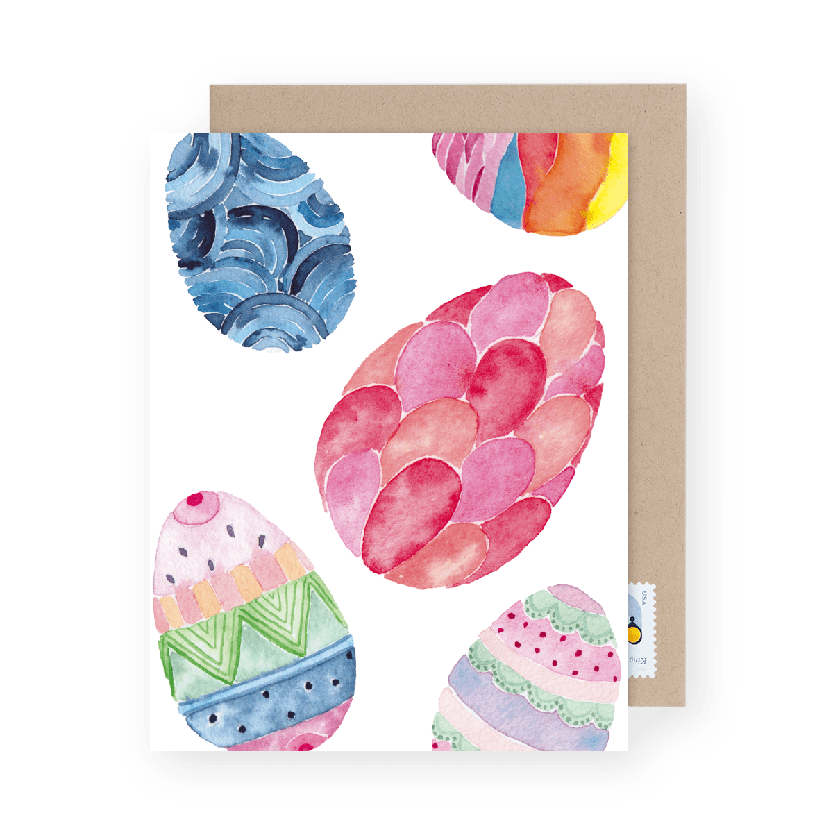 Watercolor Eggs