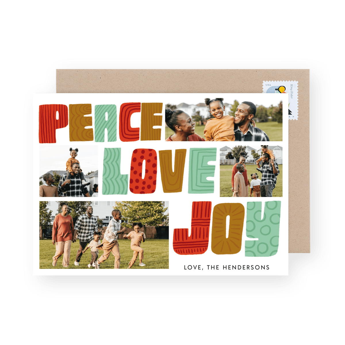 Stacked Peace Joy Love