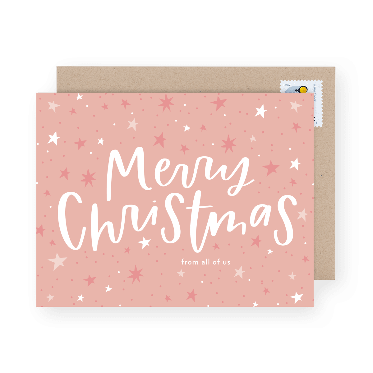 Pink Starry Christmas