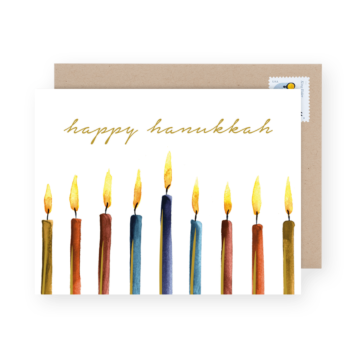Happy Hanukkah Candles