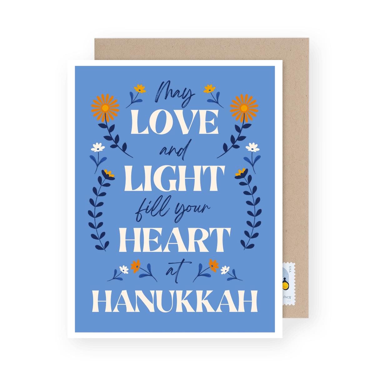 Love Light Heart Hanukkah