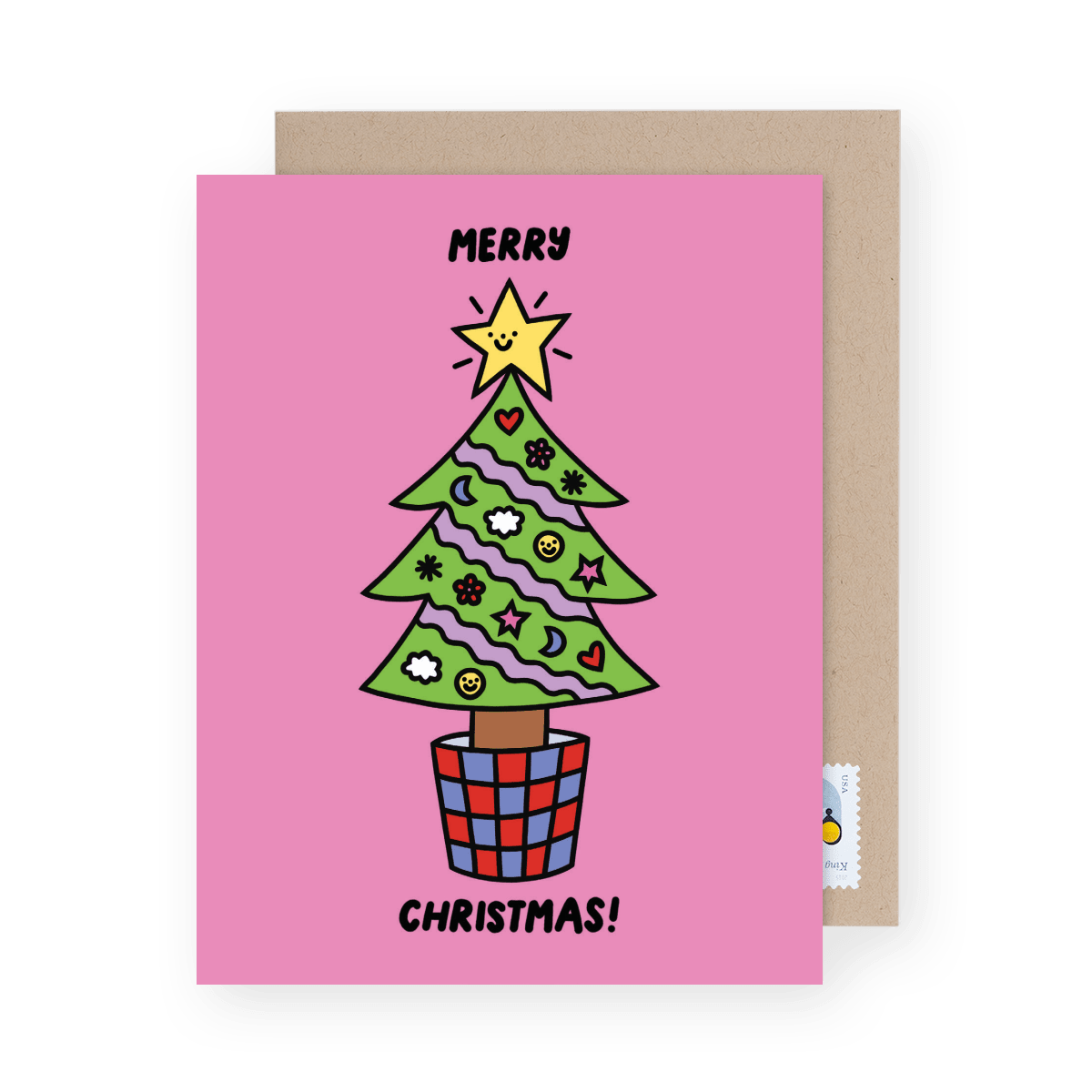 Merry Christmas Pink