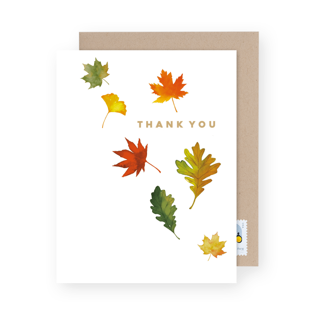 Fall Leaves Thank You