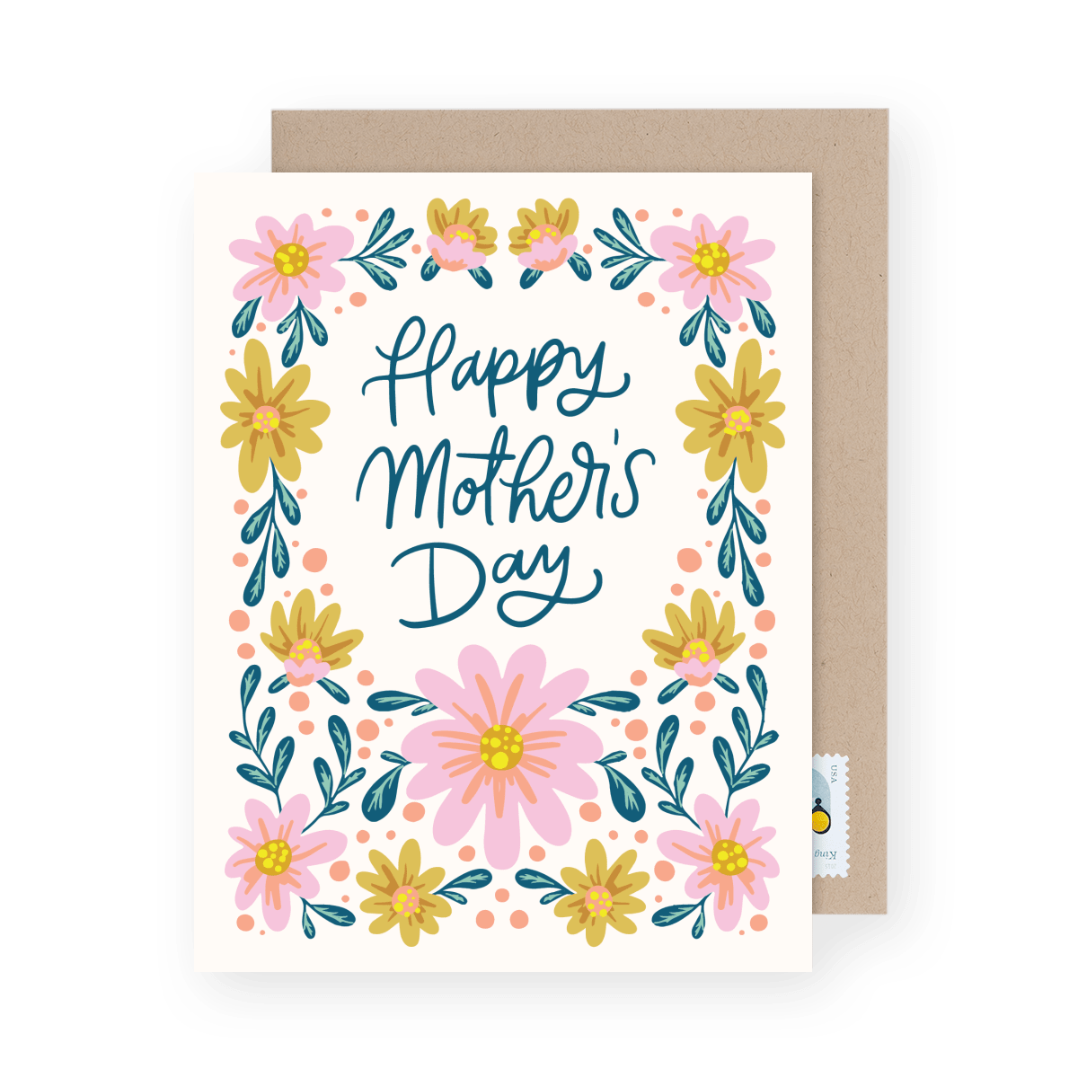 Mother's Day Floral Border