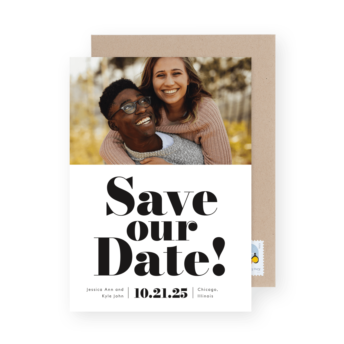 Big And Bold Save The Date
