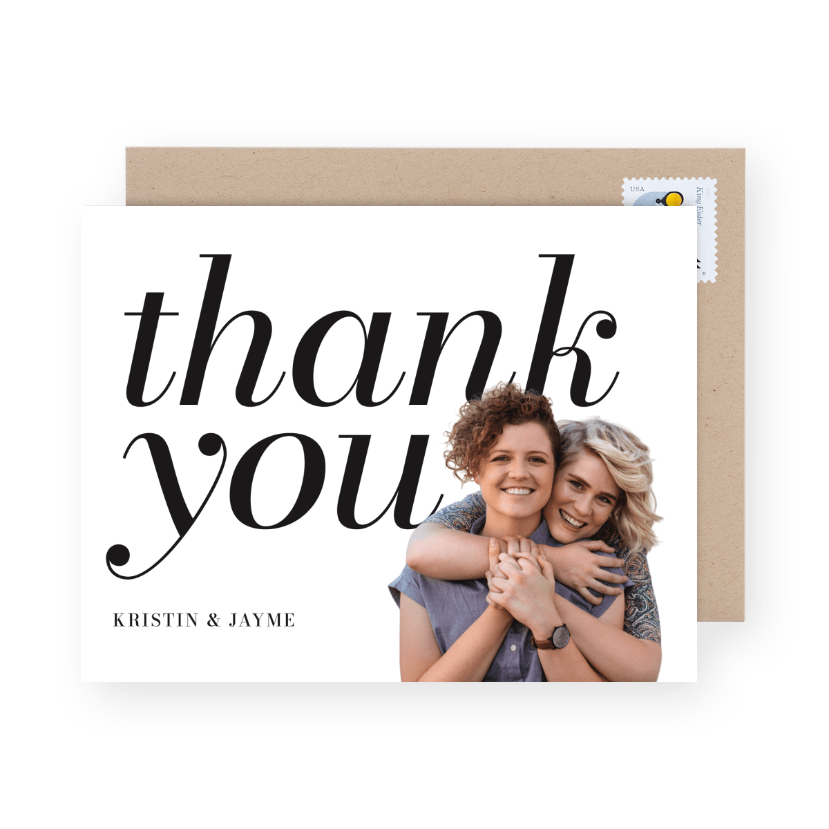 Big Italic Thank You