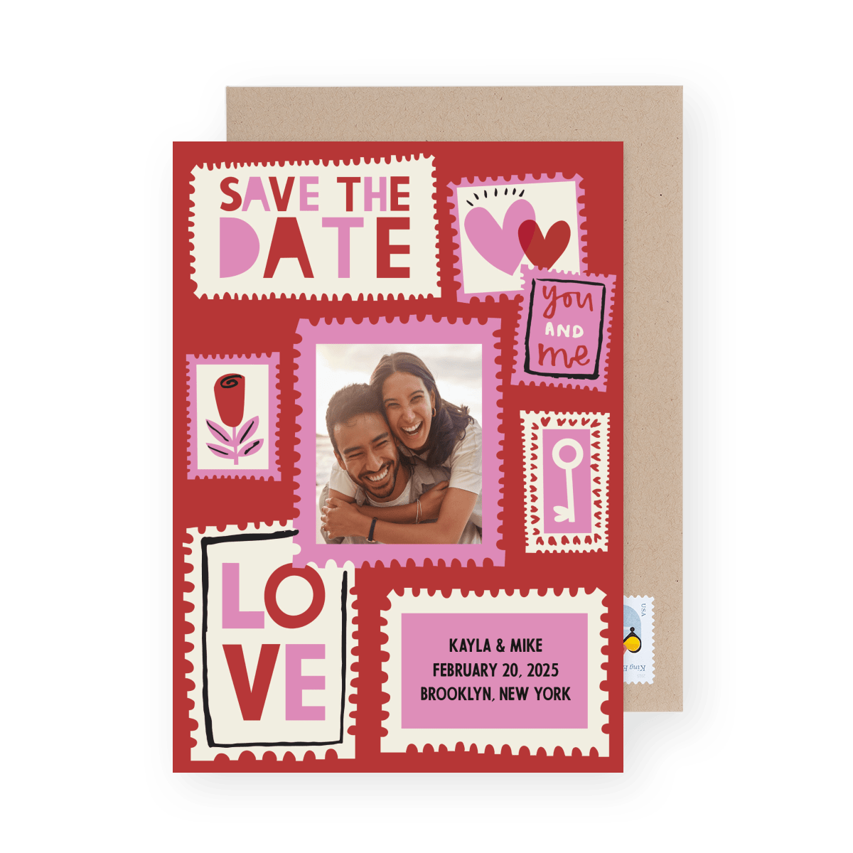 Stamp Save The Date