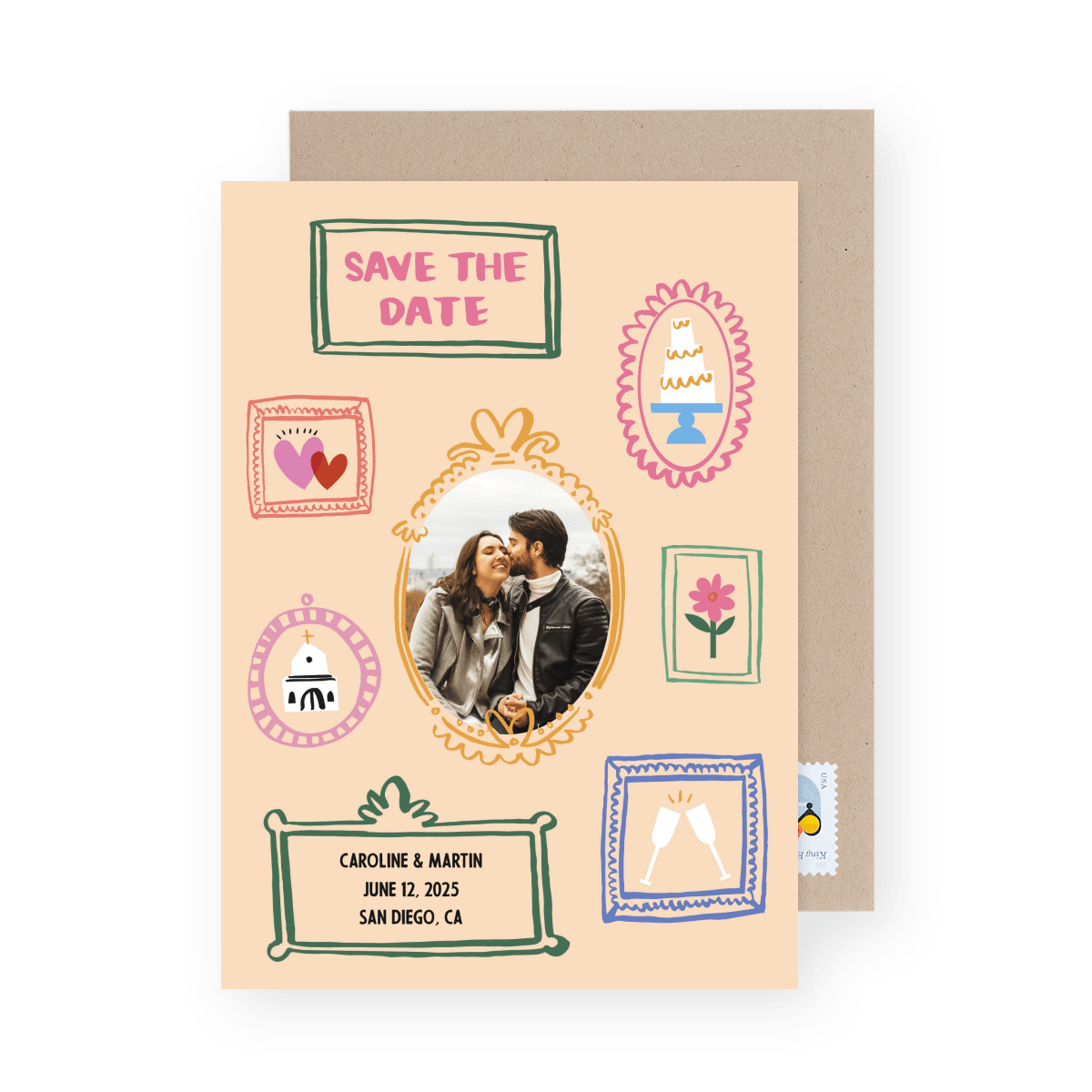 Frames Save The Date