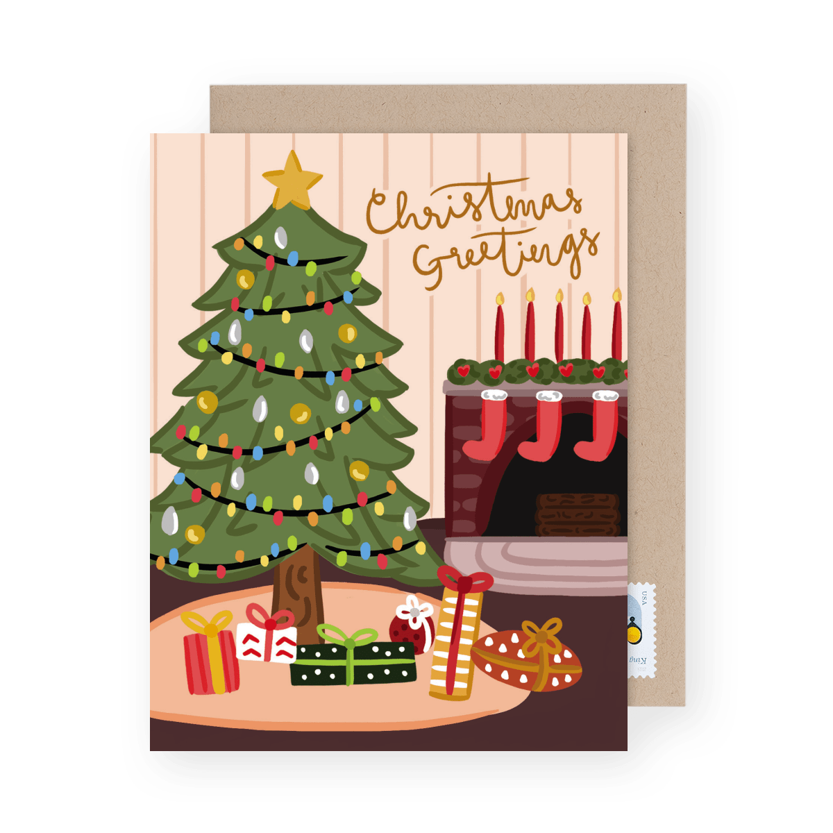 Christmas Tree Scene