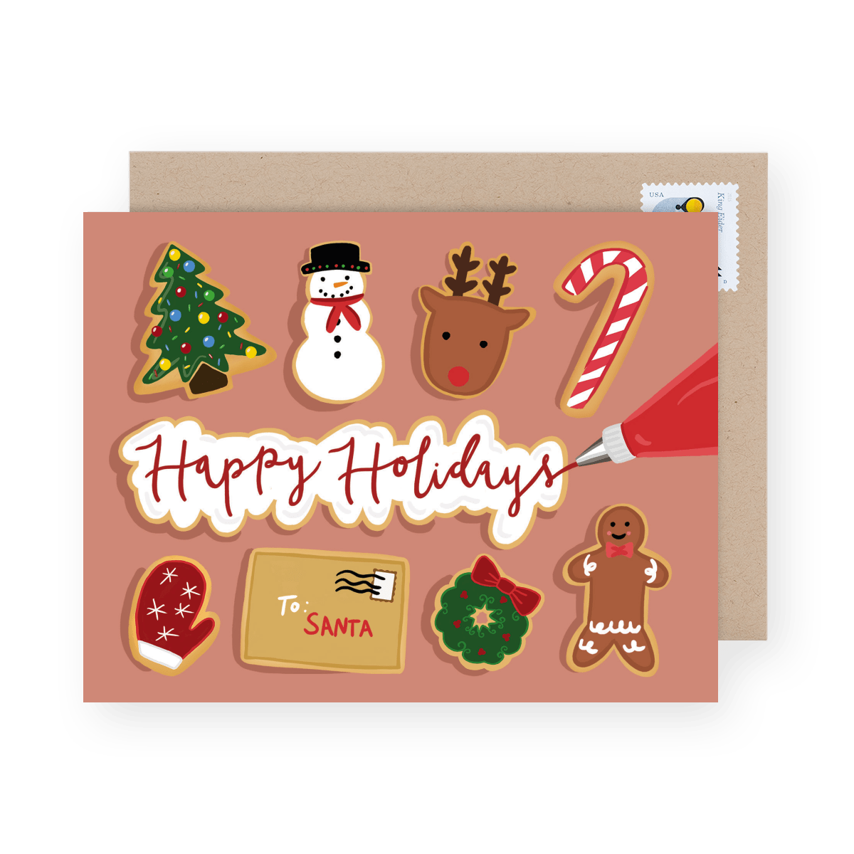 Iced Holiday Cookies