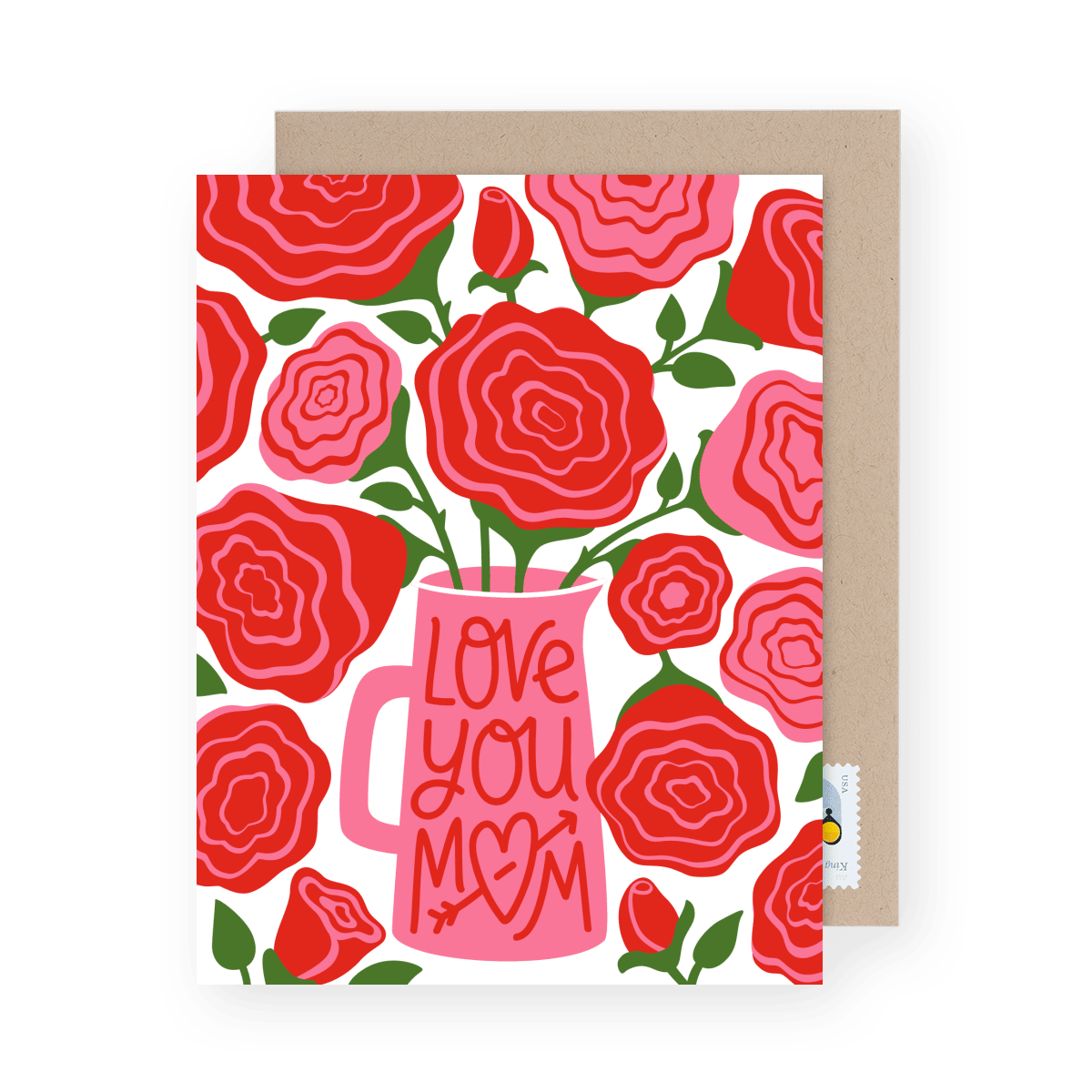 Love You Mom Roses