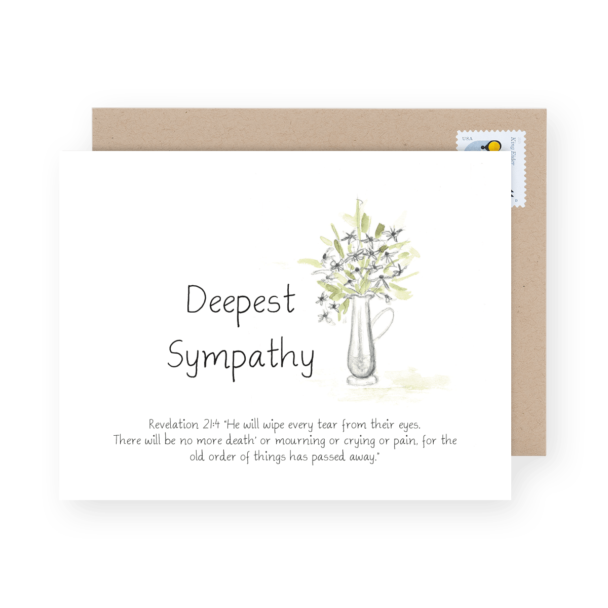 Deepest Sympathy Flower Pitcher