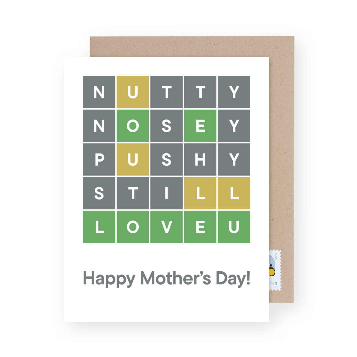 Wordle Mother's Day Saucy