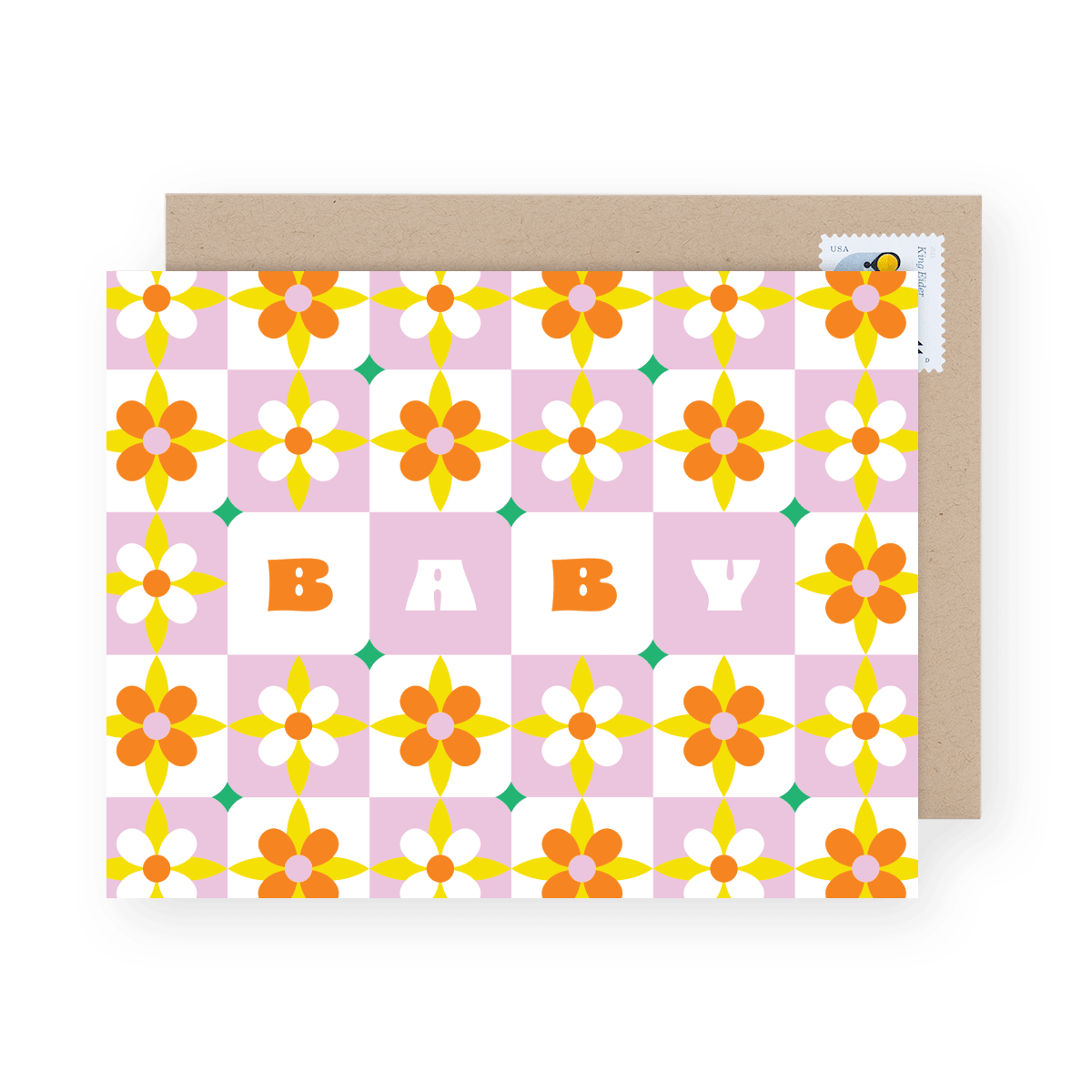 Spanish Tile Baby (pink)