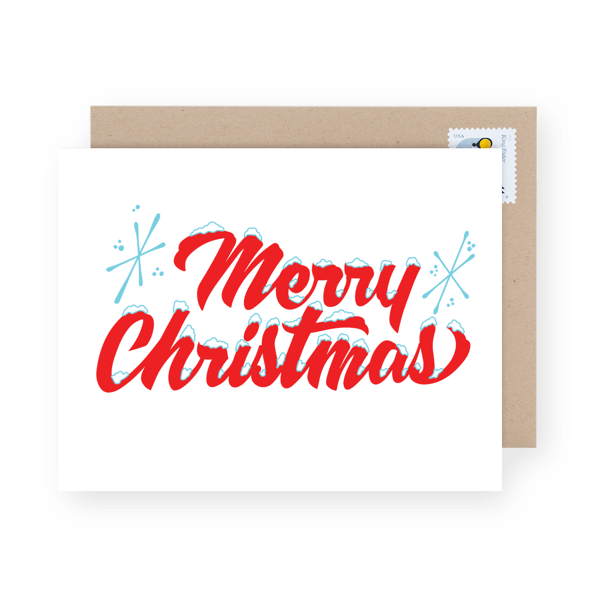 Merry Christmas Hand Lettered