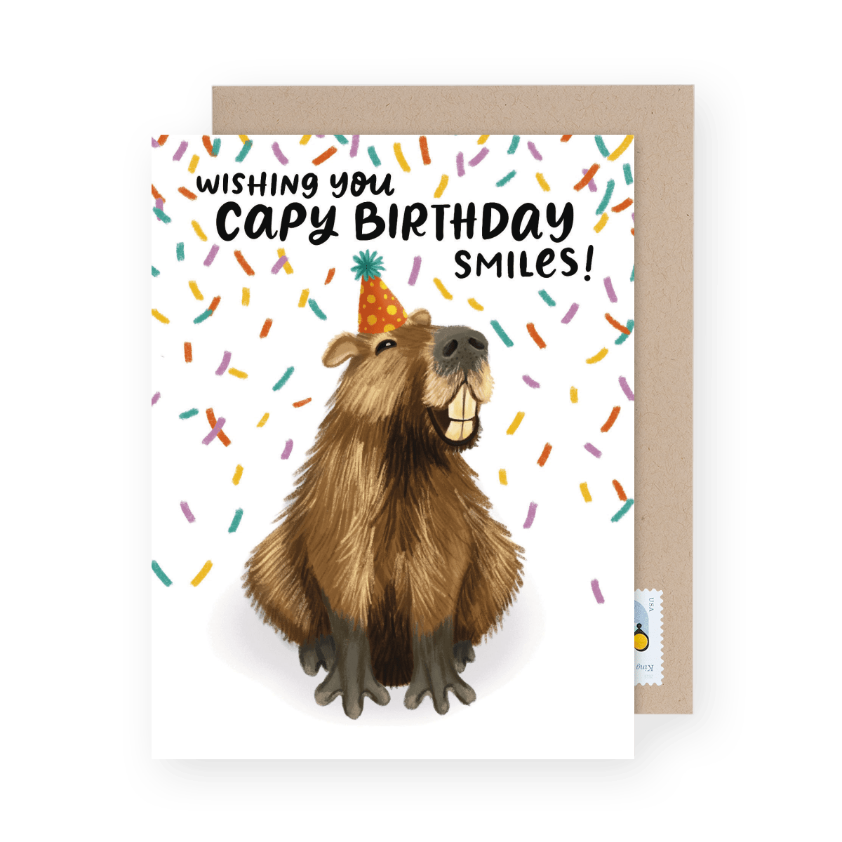 Capybara Happy Birthday