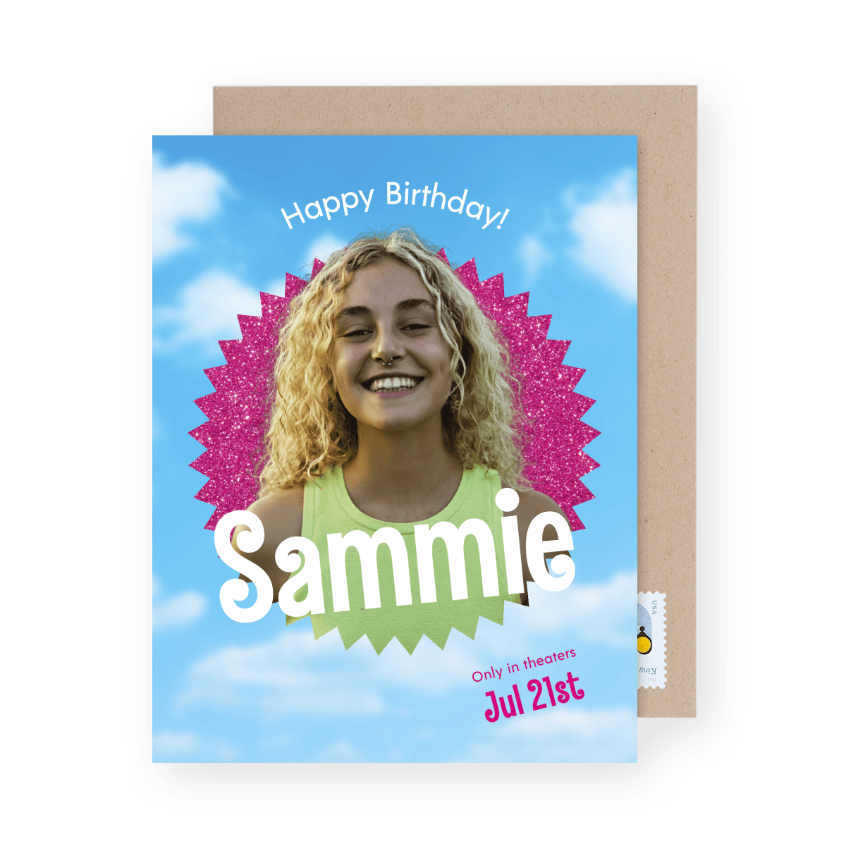 Barbie Birthday Card