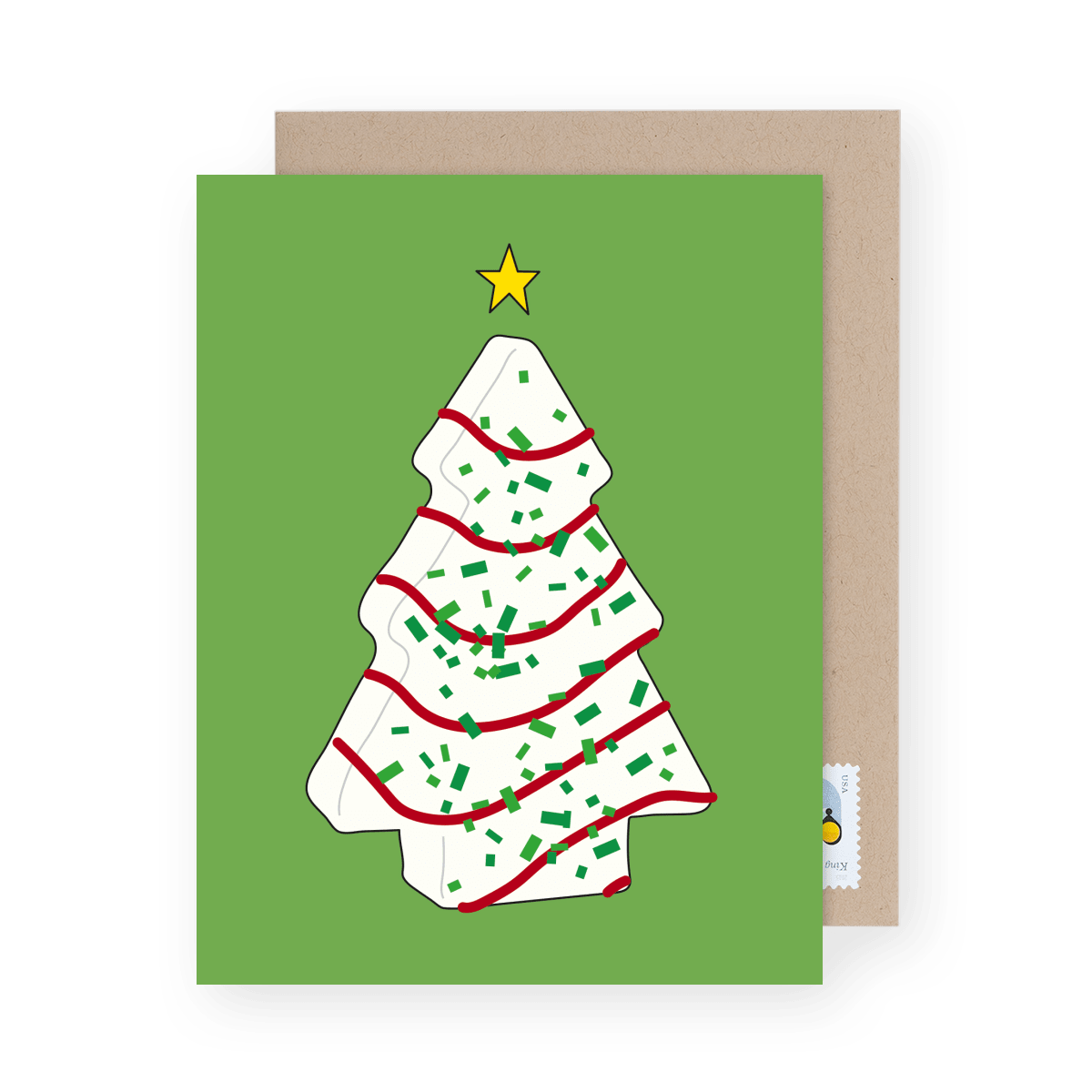 Christmas Tree Cake