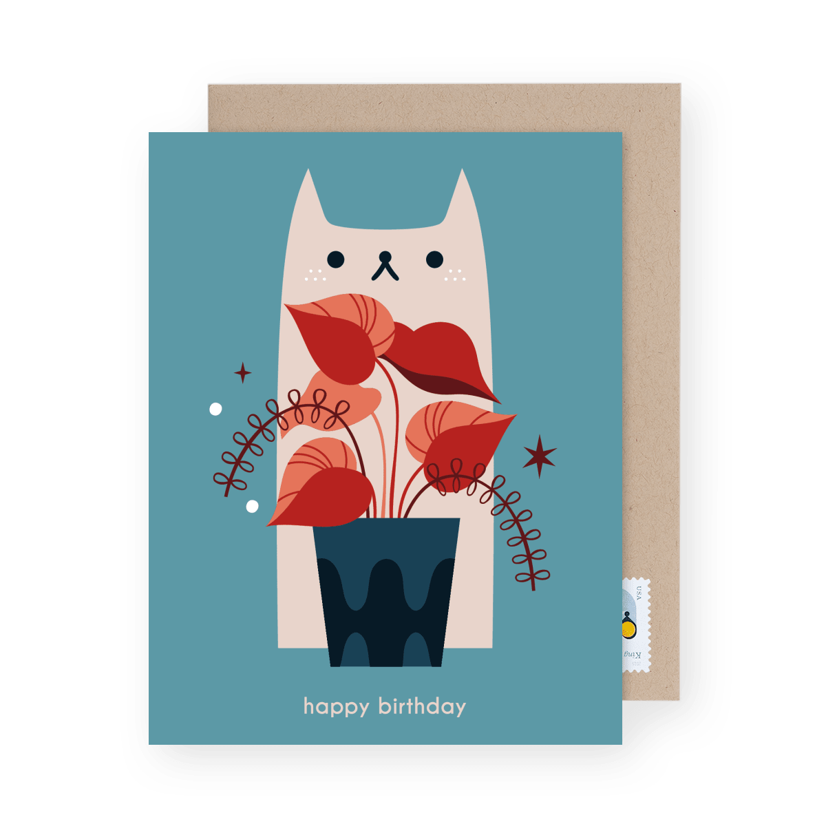 Plant Cat Birthday