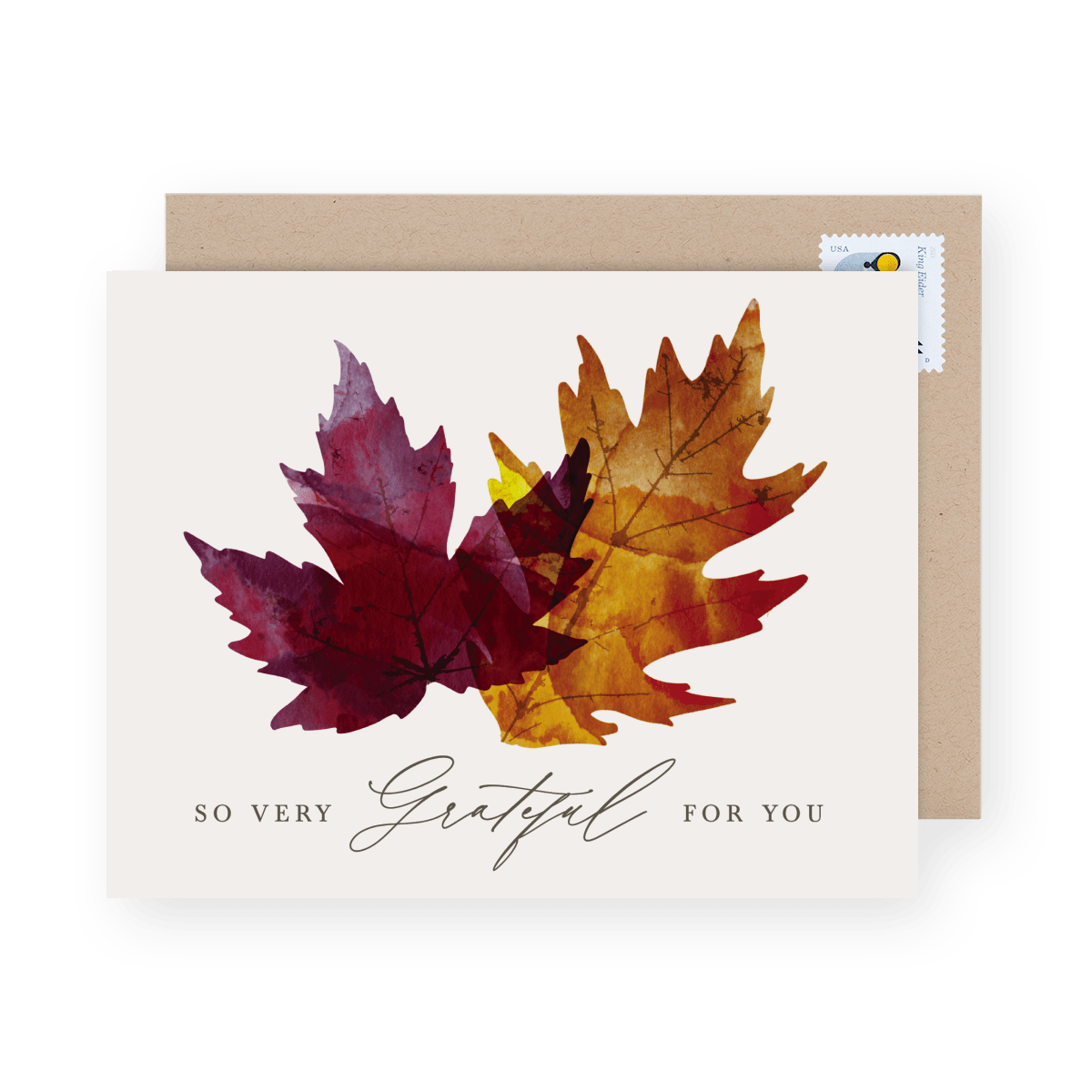 Grateful Thanksgiving Leaves