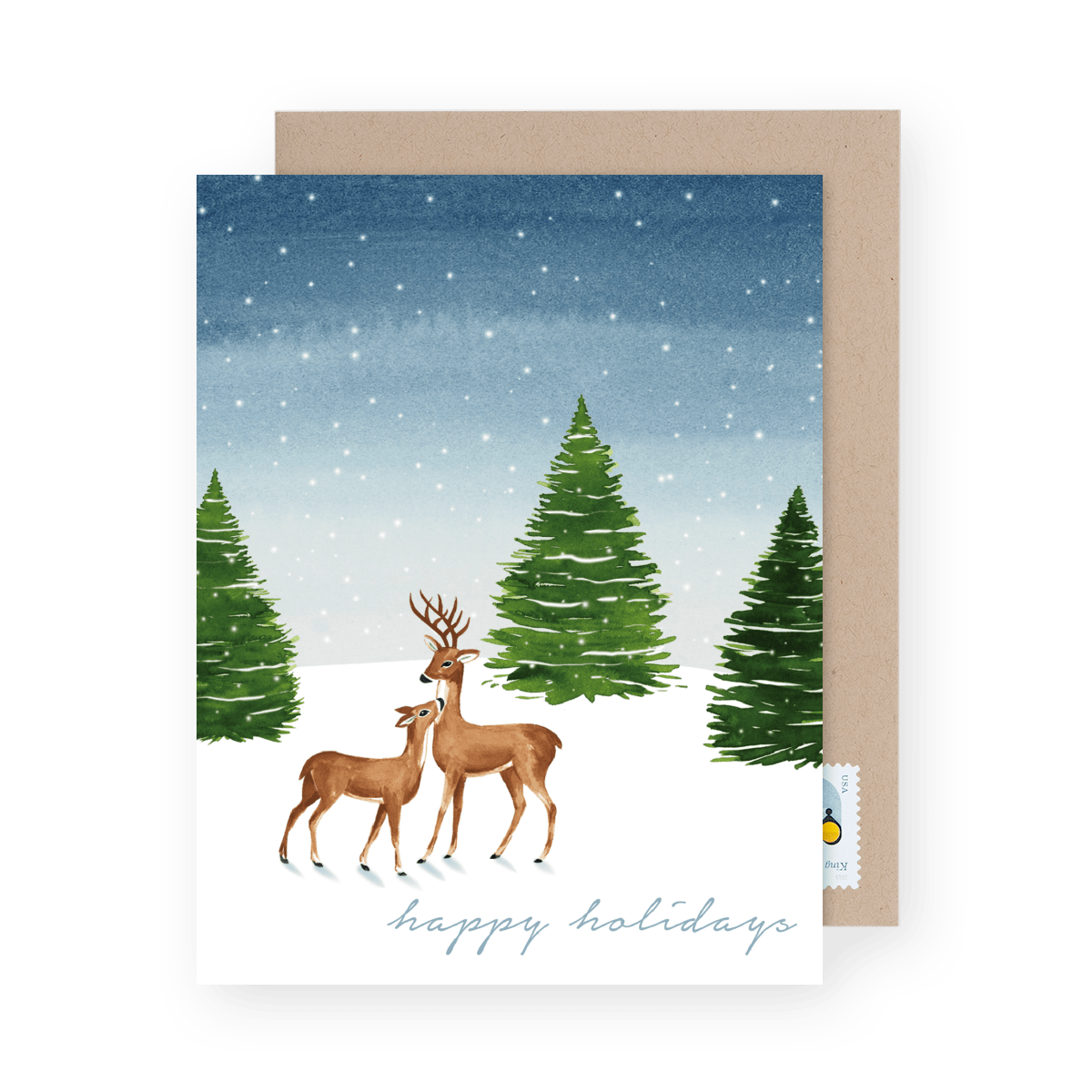 Winter Deer Holiday