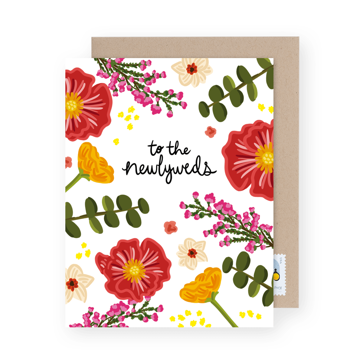 Floral Newlyweds