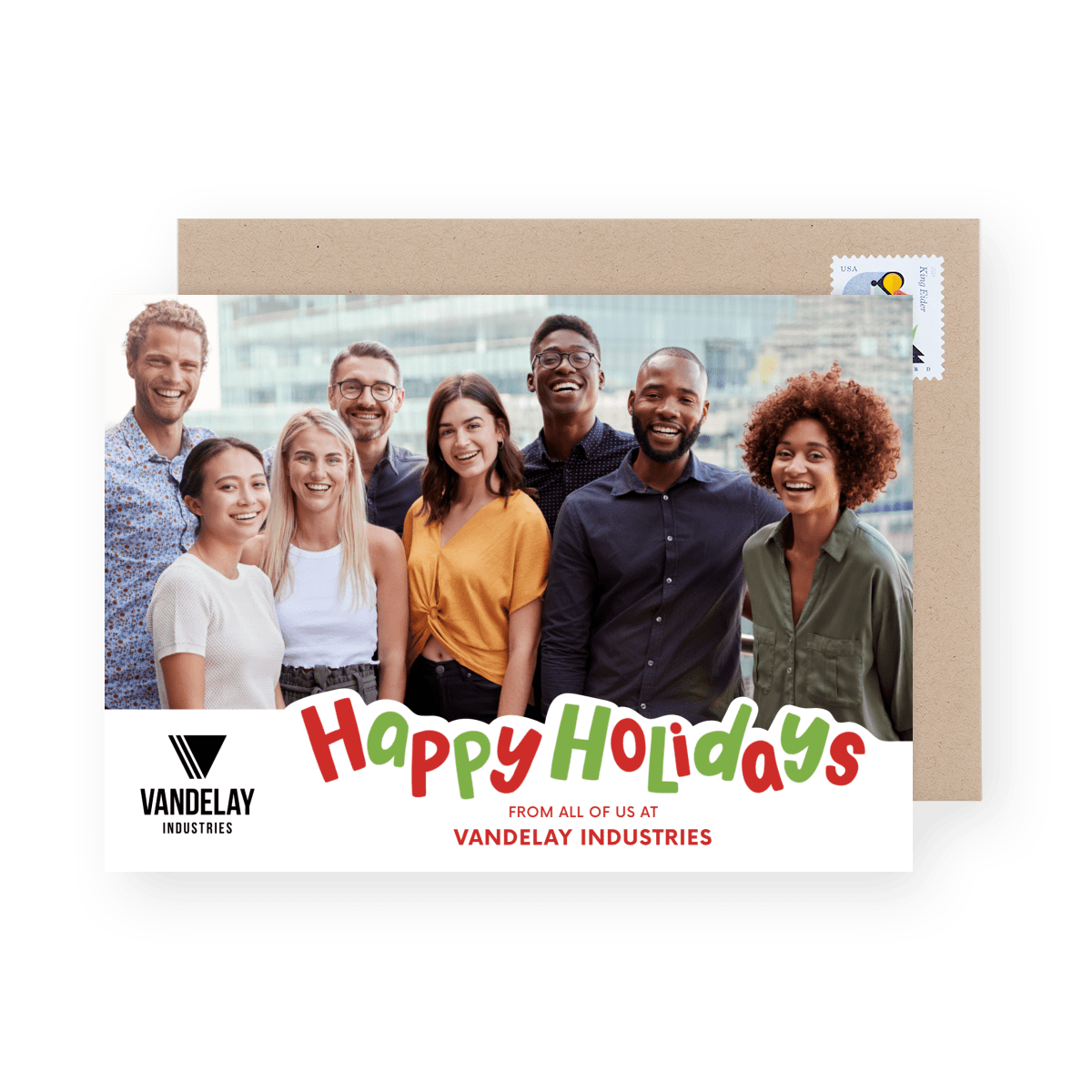 Happy Holidays Red Business