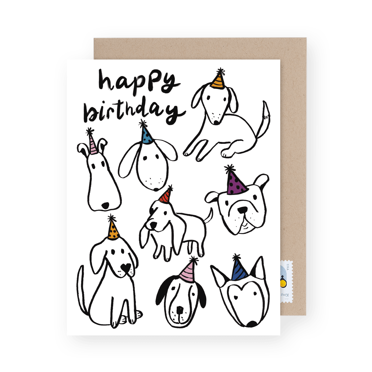 Dogs In Party Hats