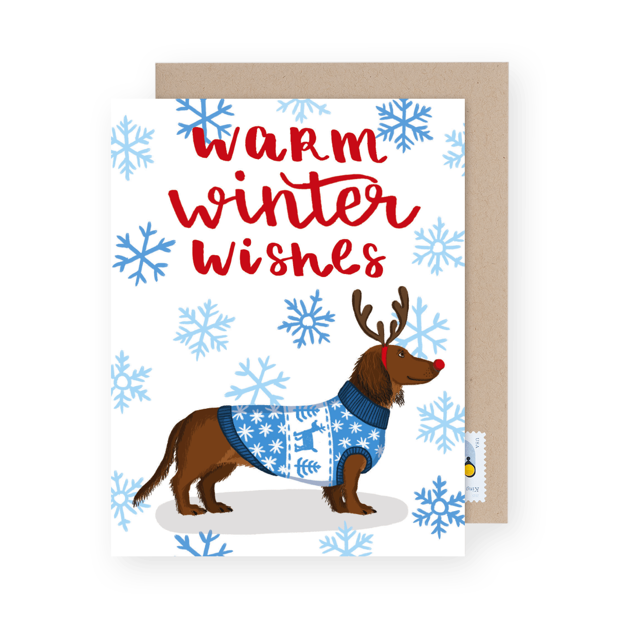 Winter Wishes Dog